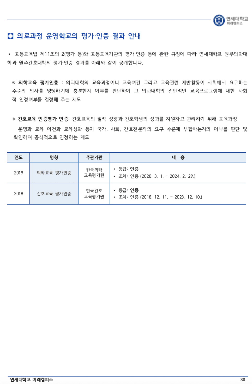연세대 미래 편입요강 2023 알아봐요! · 자료 이미지 23