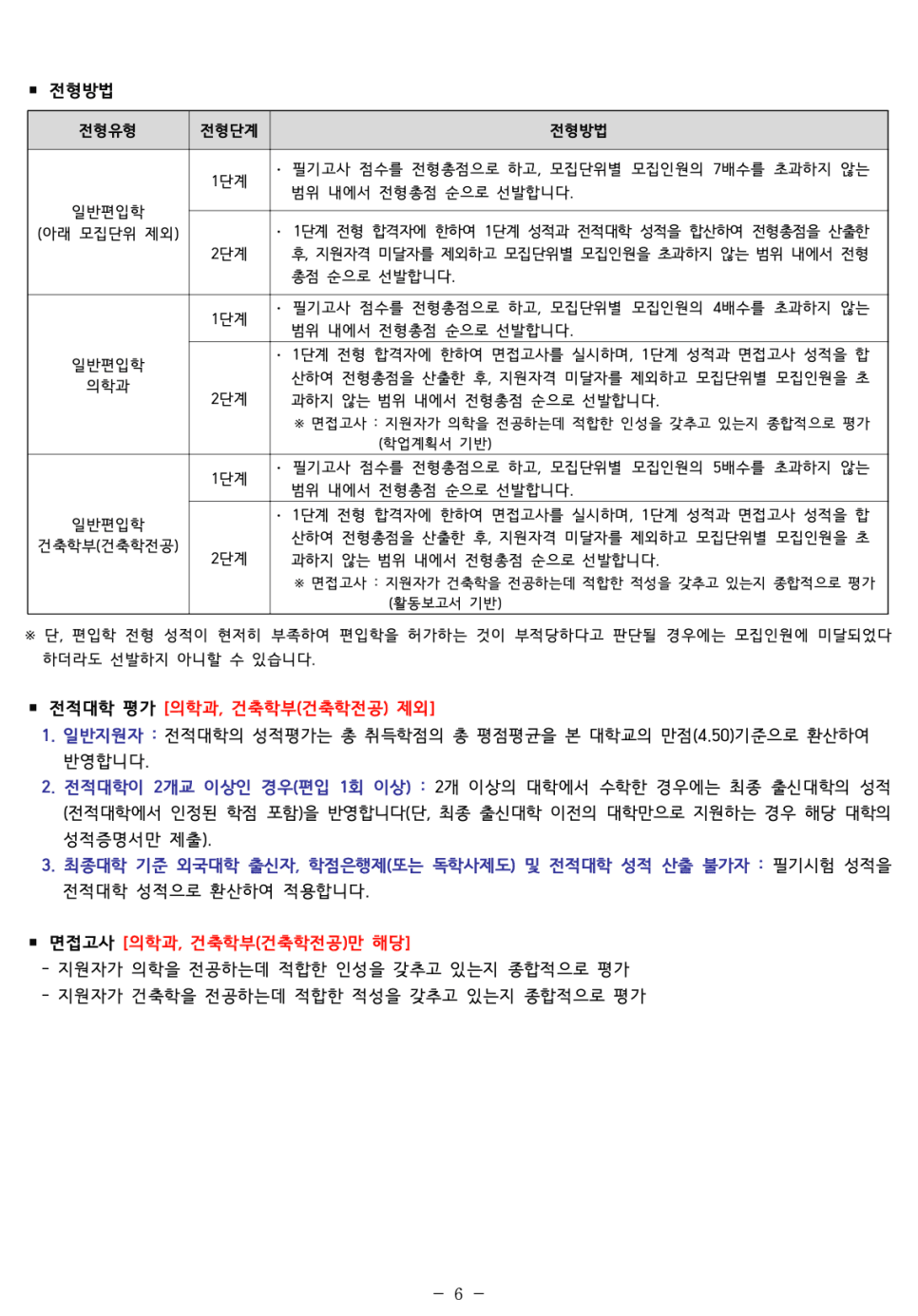 인하대 편입요강 2023 알아봐요! · 자료 이미지 8