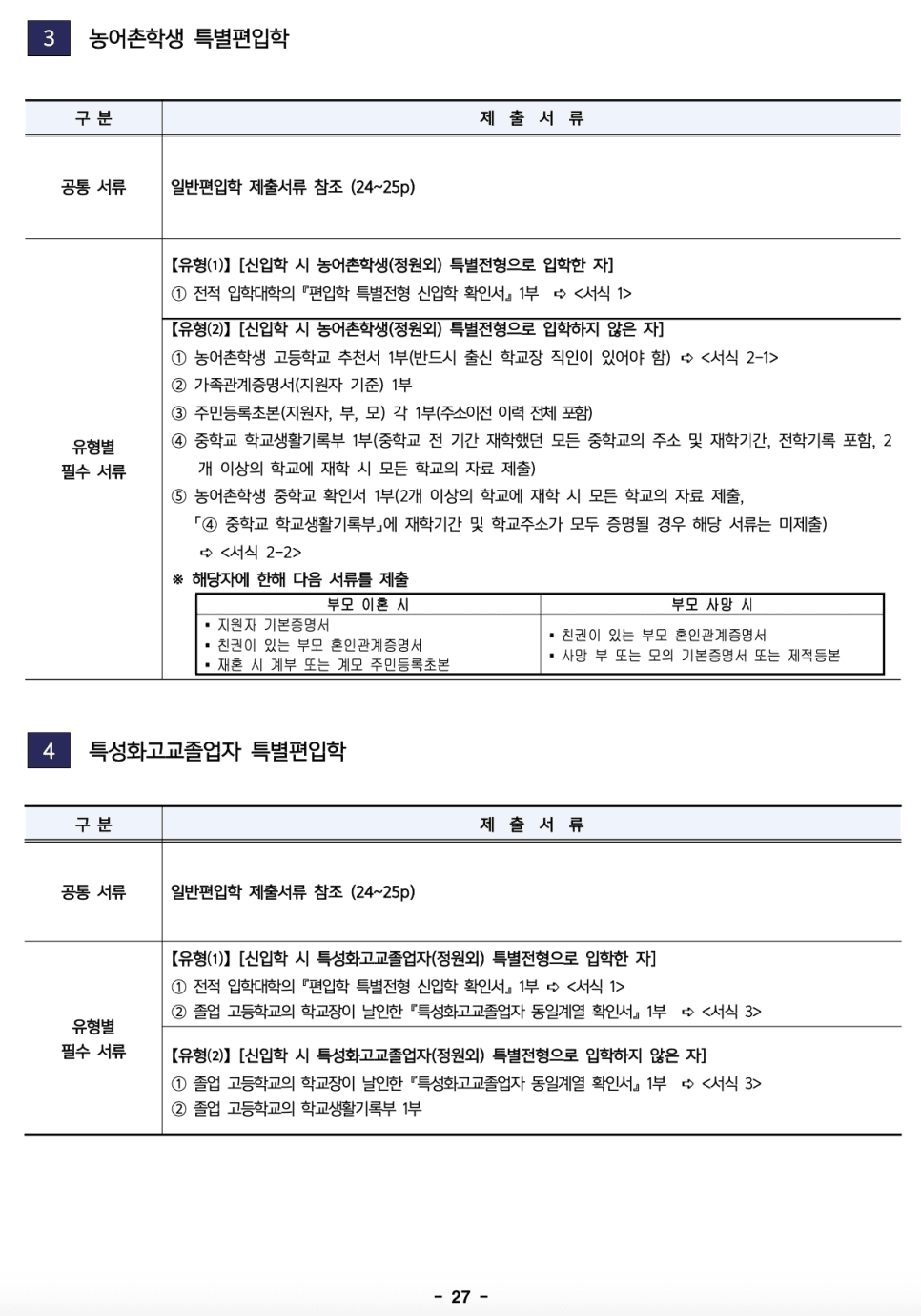 한성대 편입요강 2023학년도 한눈에 보기! · 자료 이미지 26