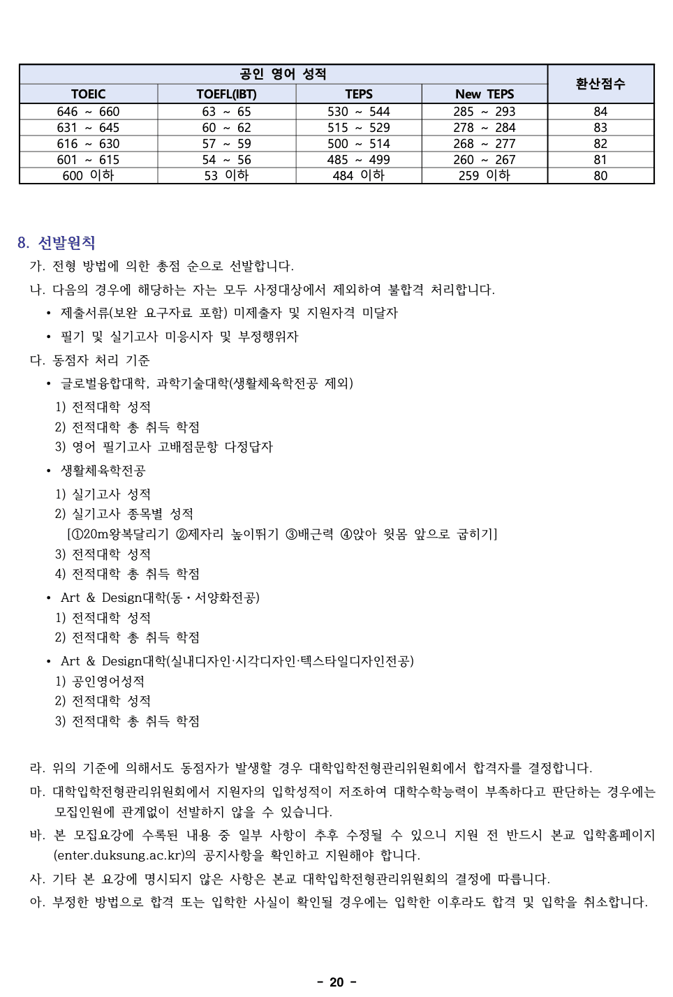 2023 덕성여대 편입요강 알아보기! · 자료 이미지 22