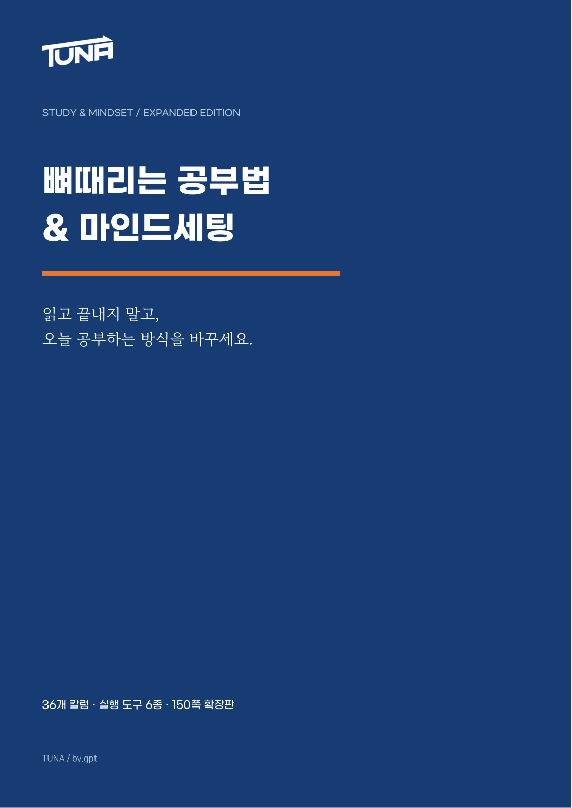 뼈때리는 공부법 & 마인드세팅 실제 PDF 1쪽