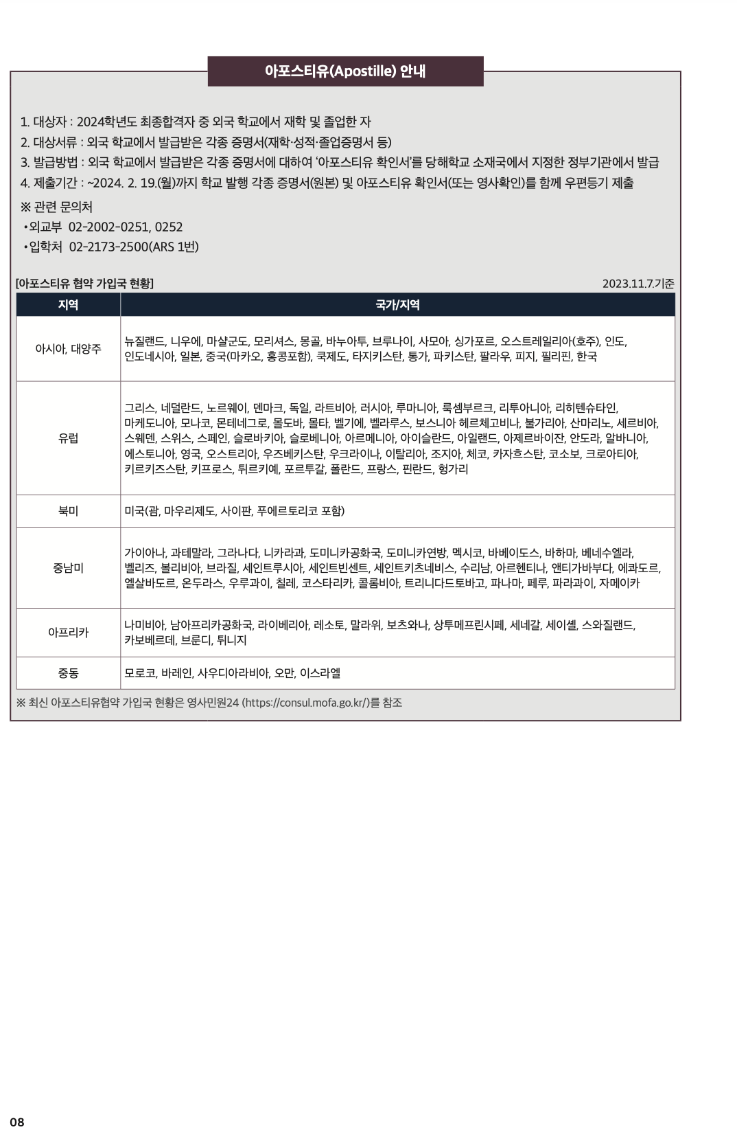 한국외대 편입 2024학년도 모집요강 한눈에 보자! · 자료 이미지 6