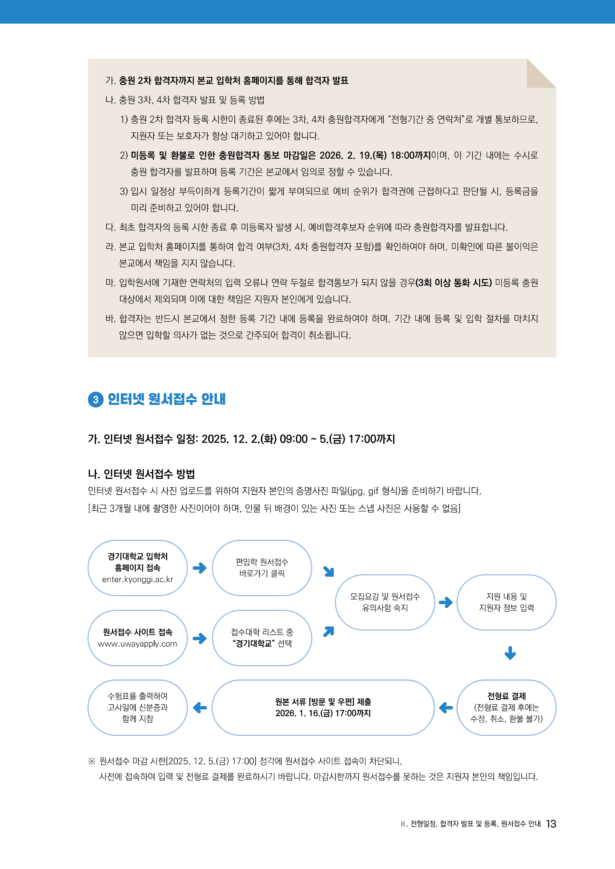 경기대 편입요강