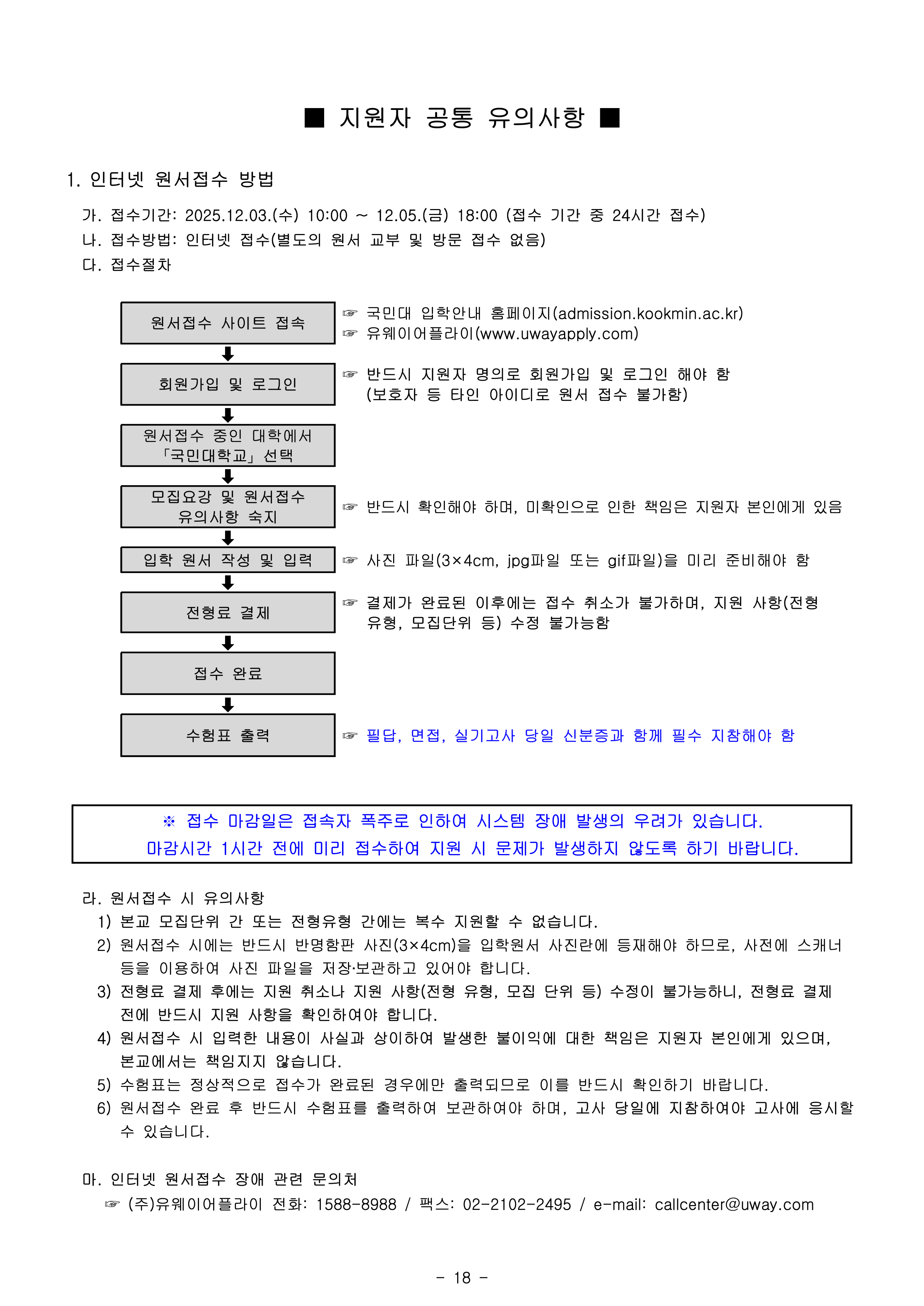 국민대 편입요강