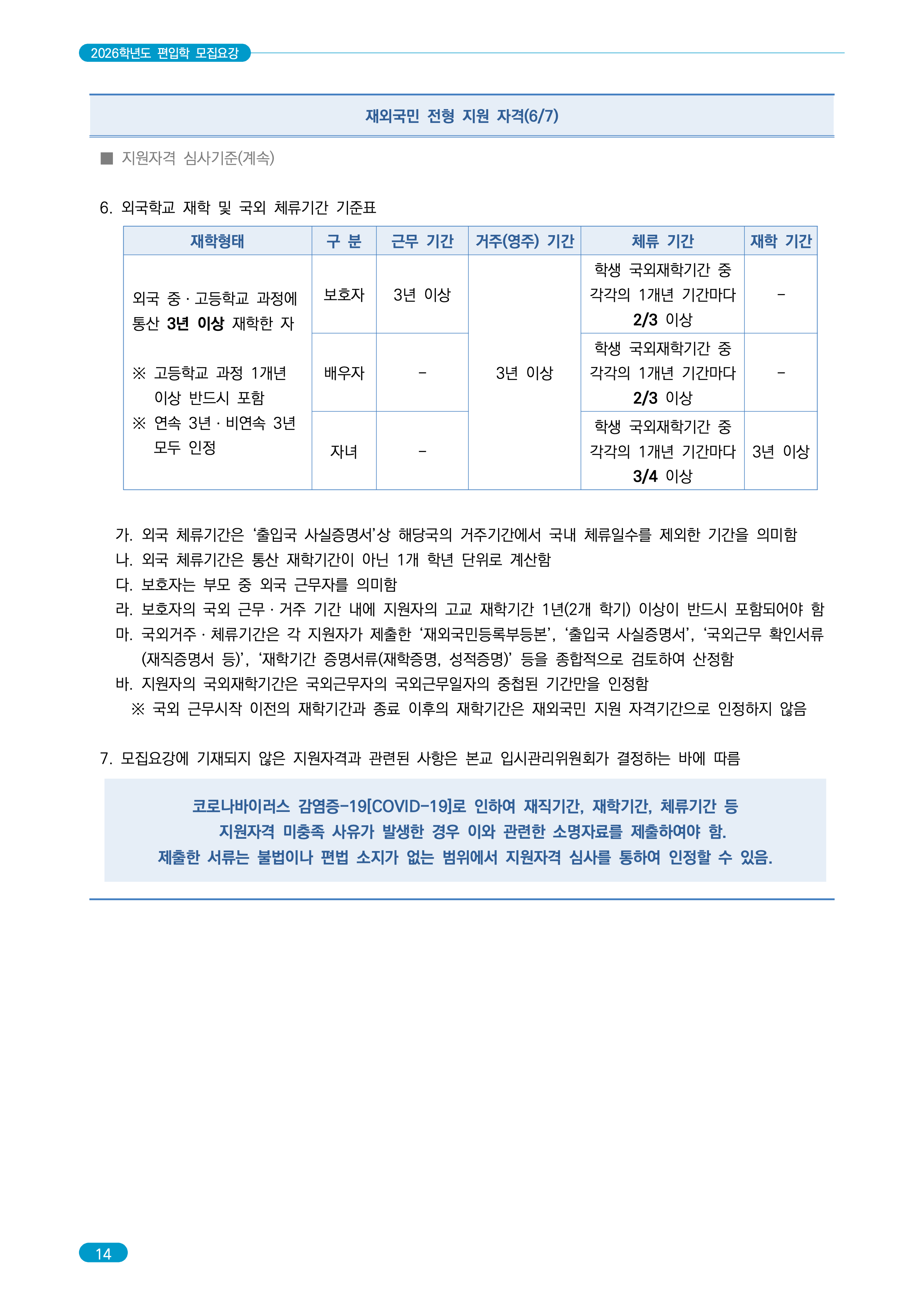 숭실대 편입요강 2026학년도