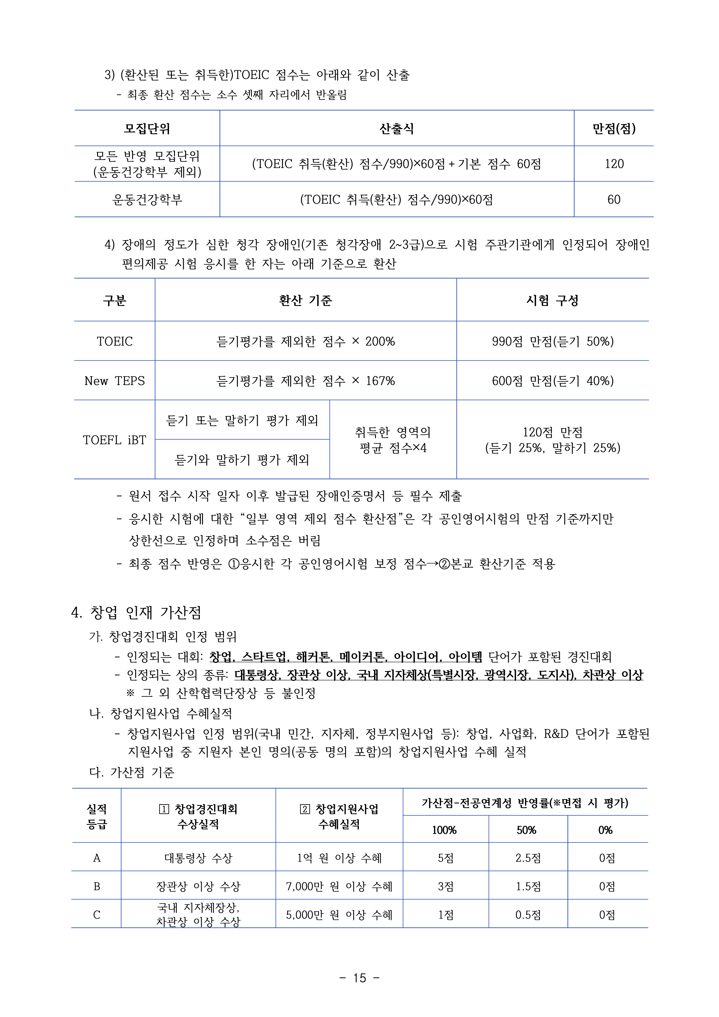 인천대 편입모집요강