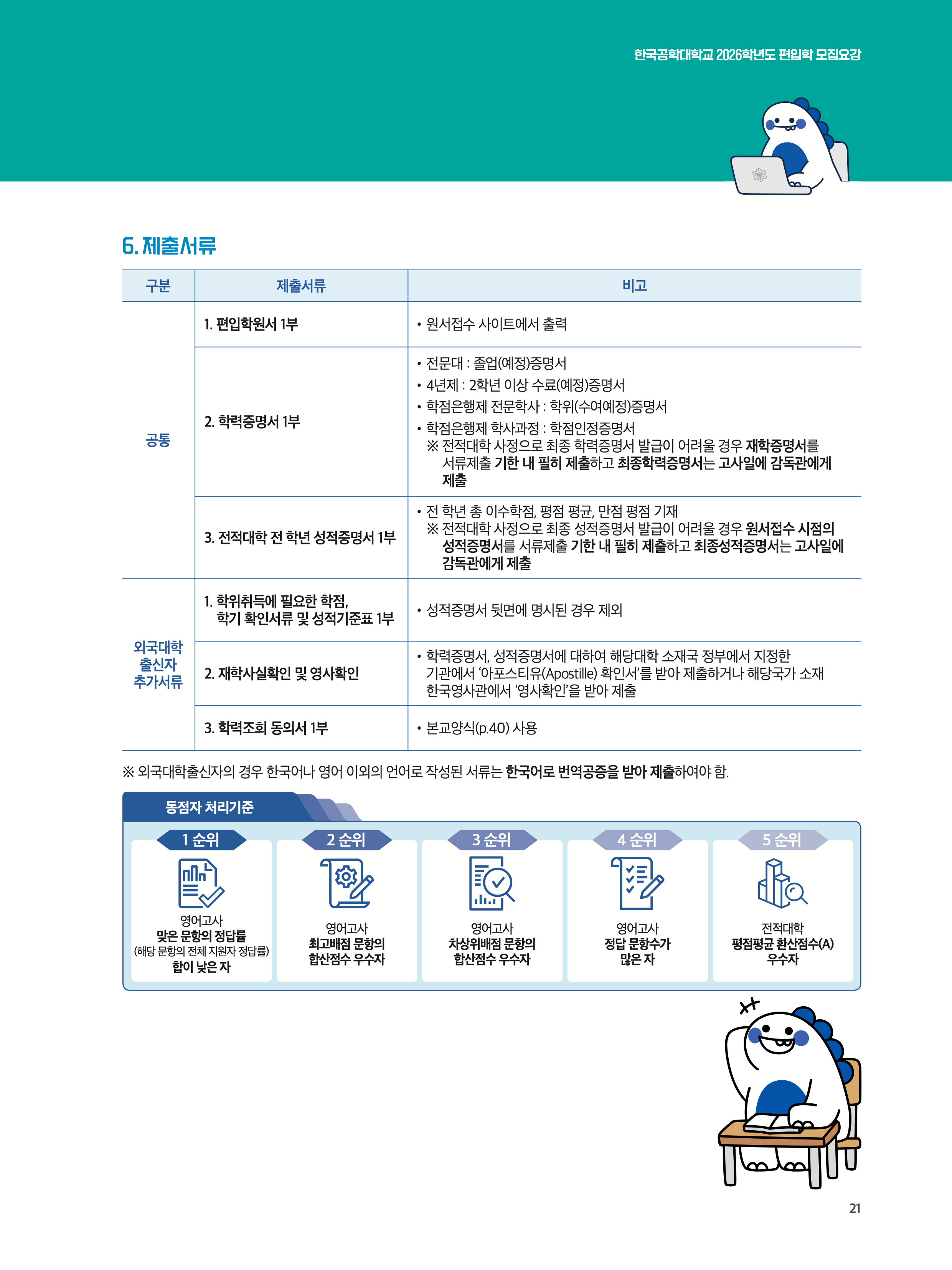 한국공학대 편입