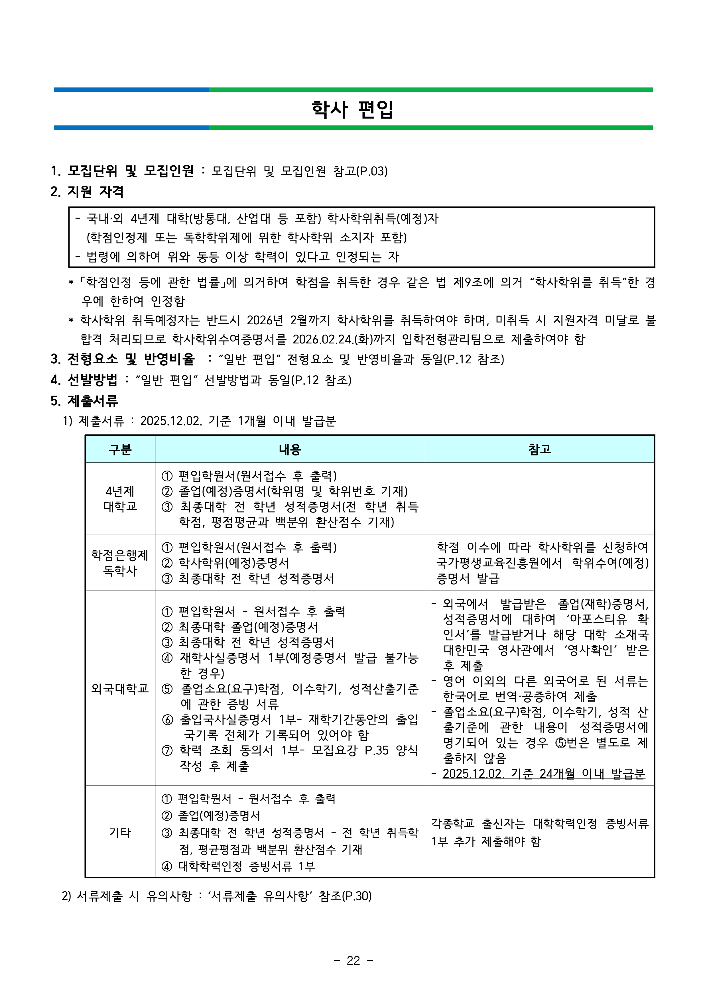 강남대 편입