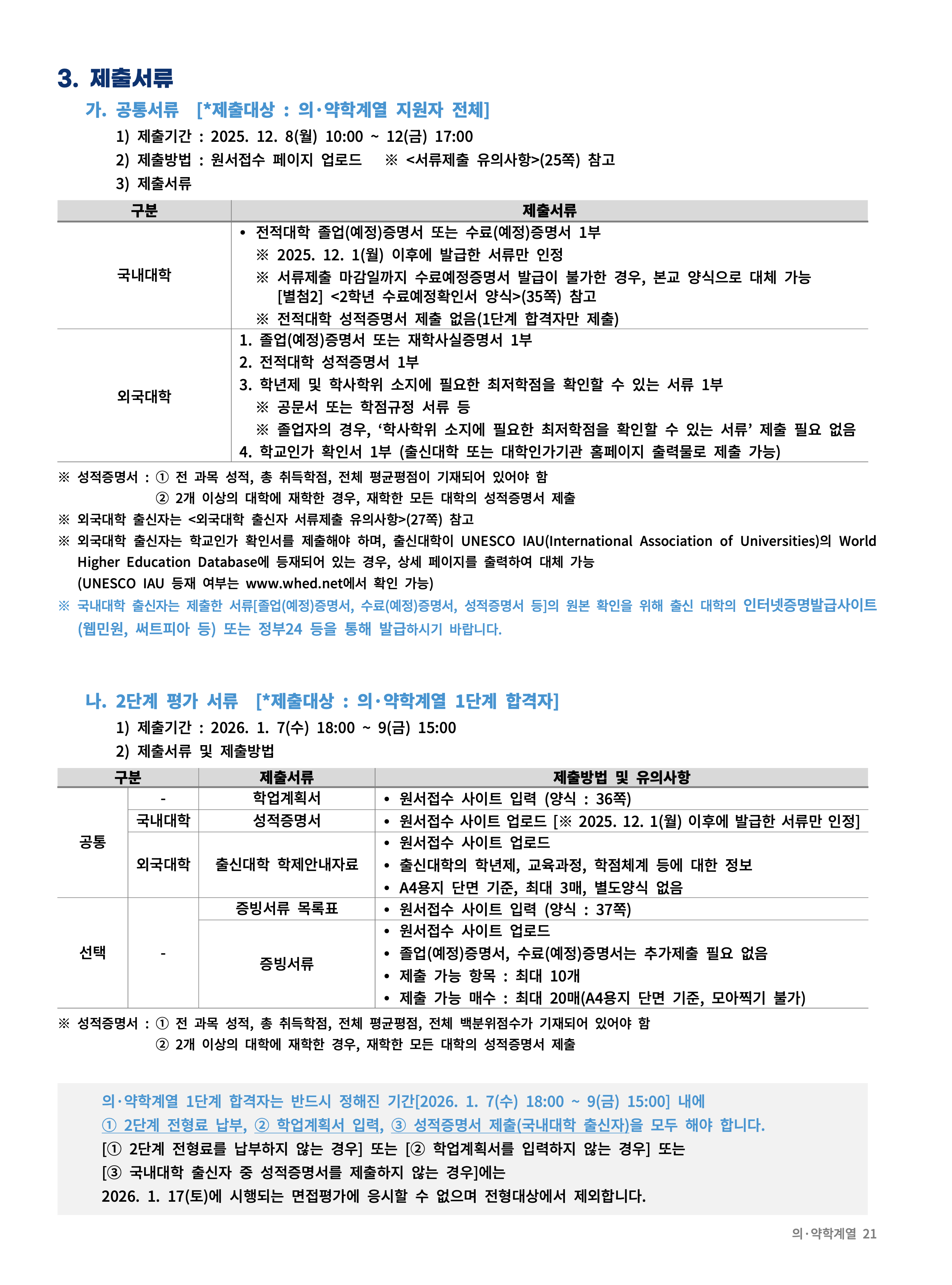 경희대 편입모집요강