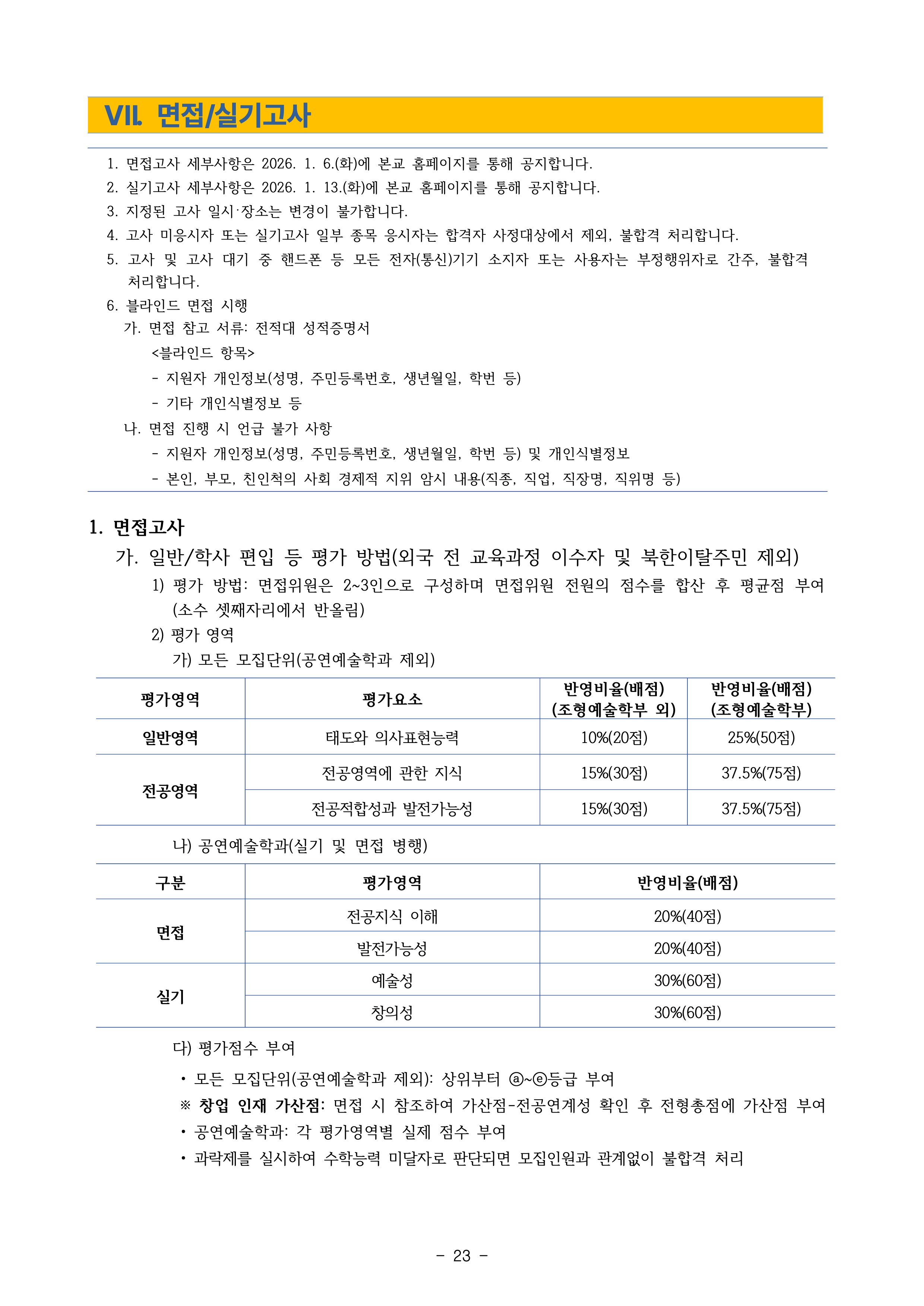인천대 편입모집요강