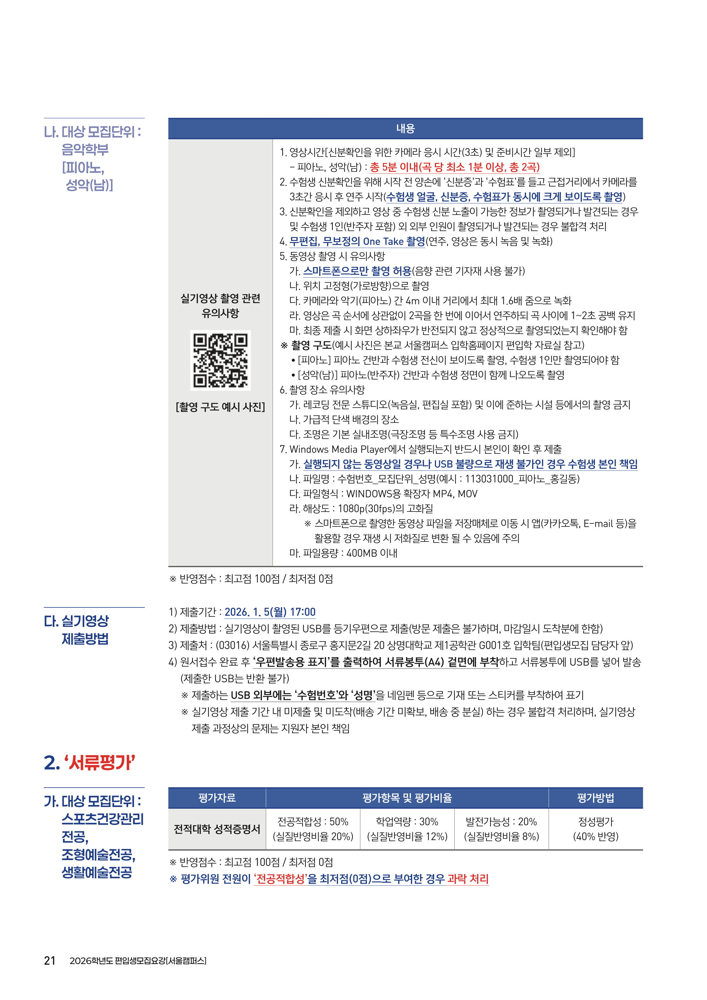 상명대 편입요강