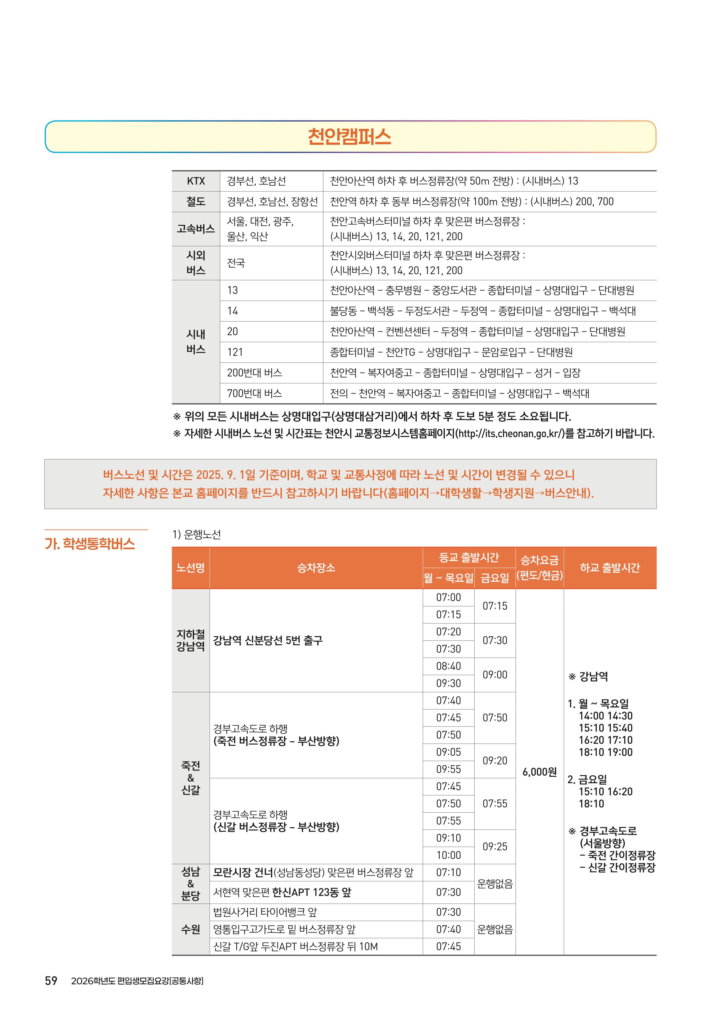 상명대 편입요강