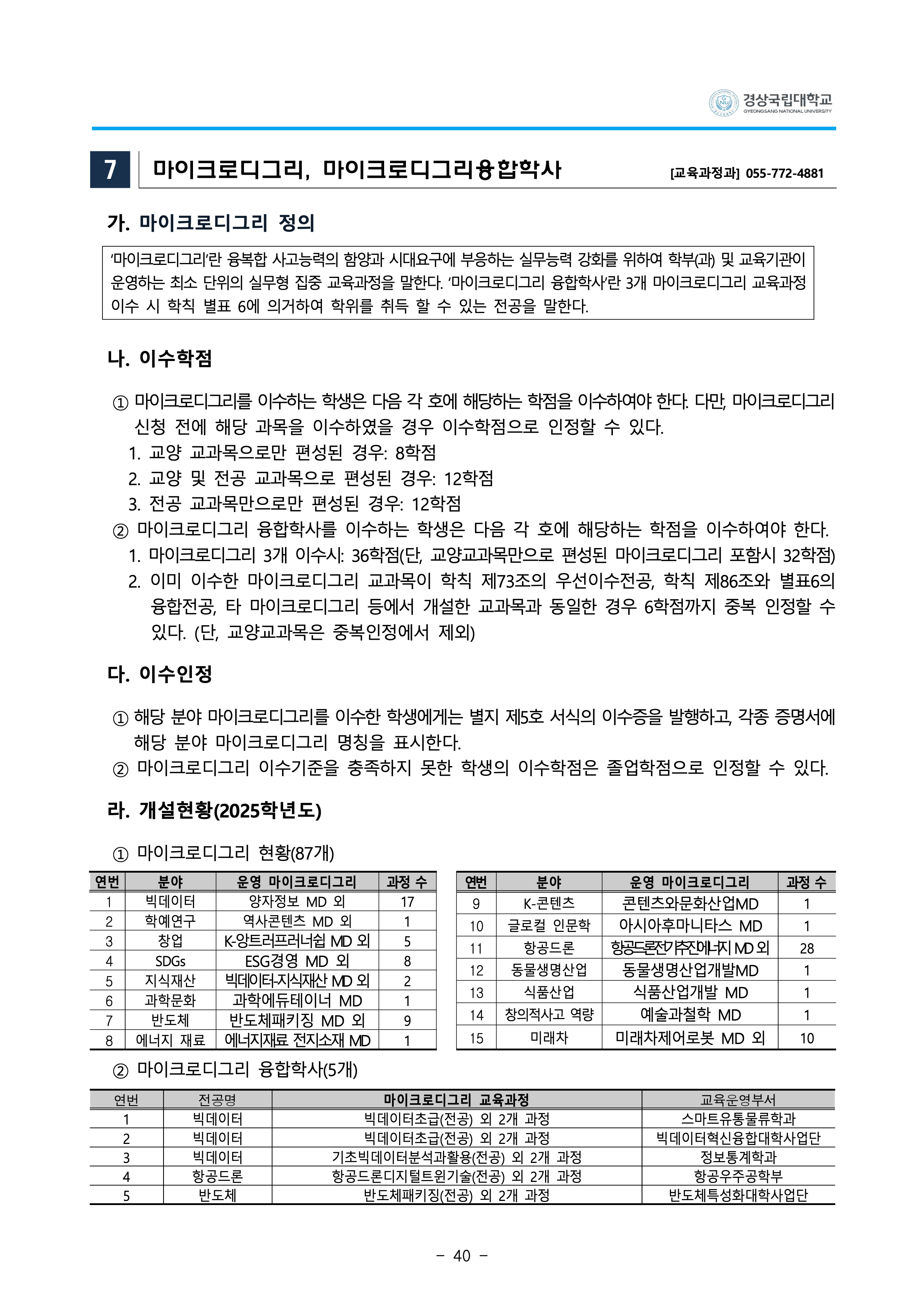 경상국립대 편입요강