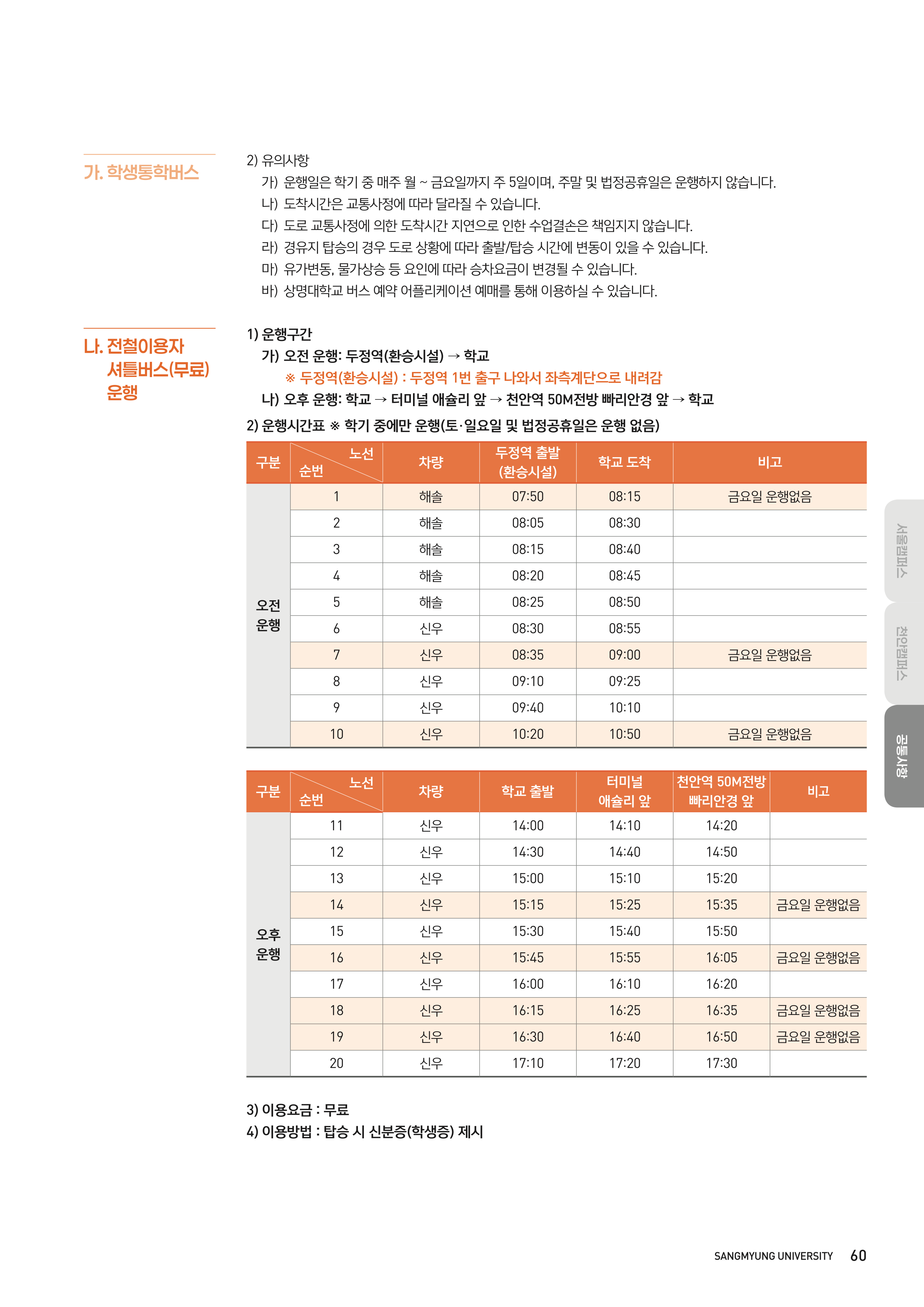 상명대 편입요강