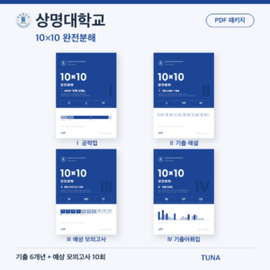 상명대학교 10×10 완전분해 · 대학별 편입영어 PDF 패키지